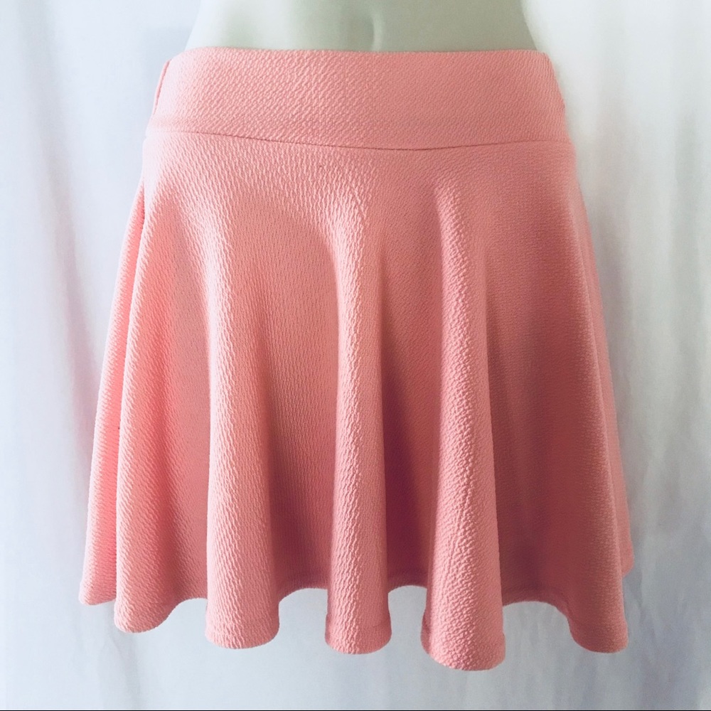 Bubblegum Pink Skater Skirt, built in undershorts